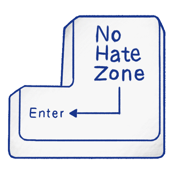 NO HATE ZONE