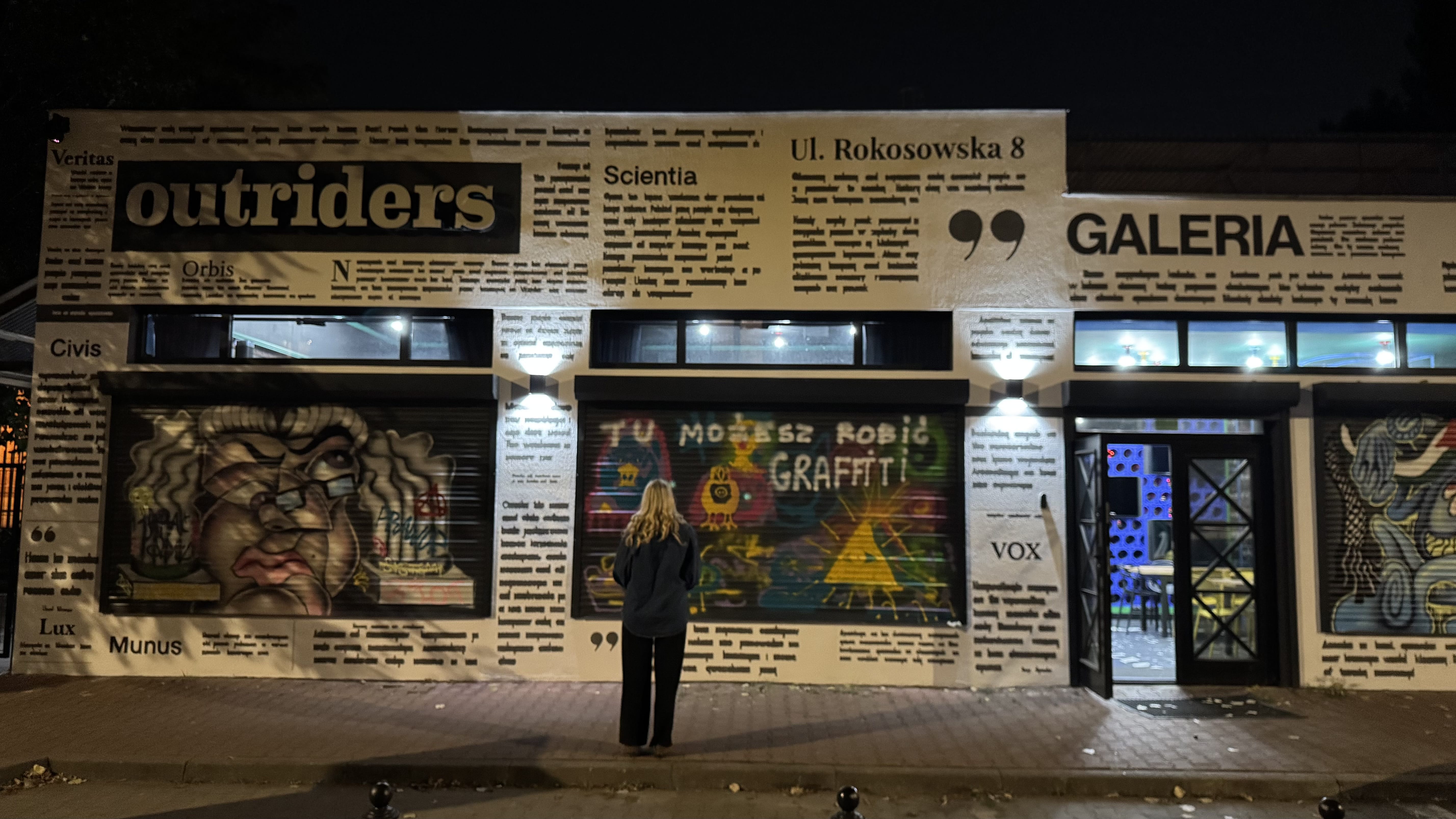 Newspaper Mural