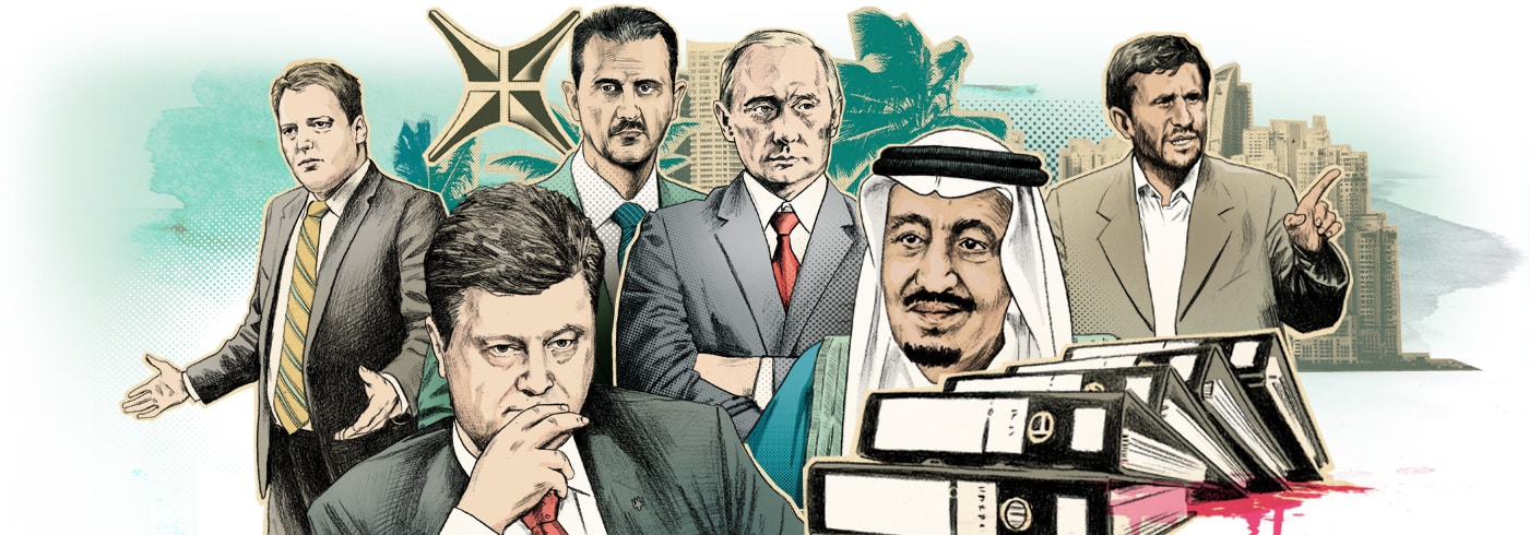 Official Panama Papers visual from the Suddeutsche Zeitung investigation microsite.