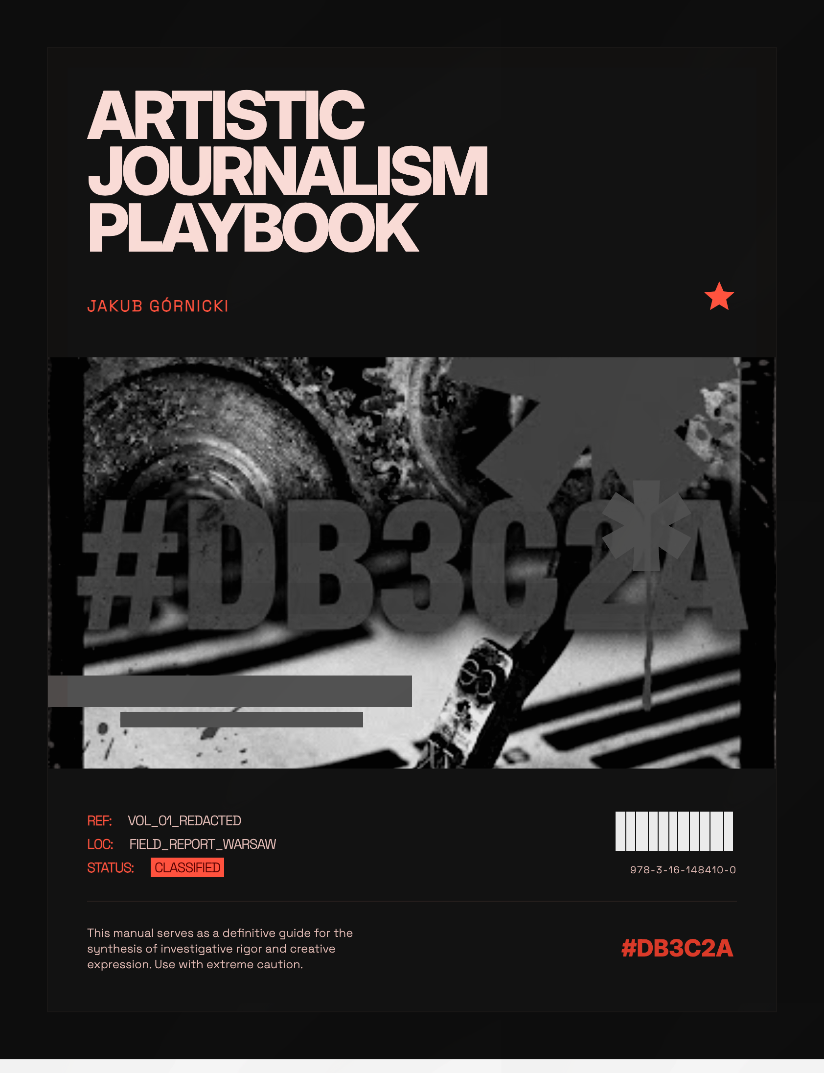 Artistic Journalism Playbook cover