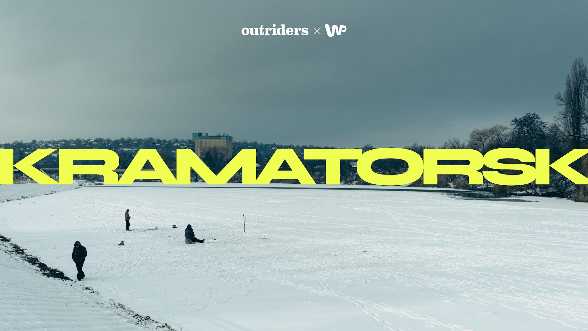 Kramatorsk the city where the front is approaching. Outriders x WP